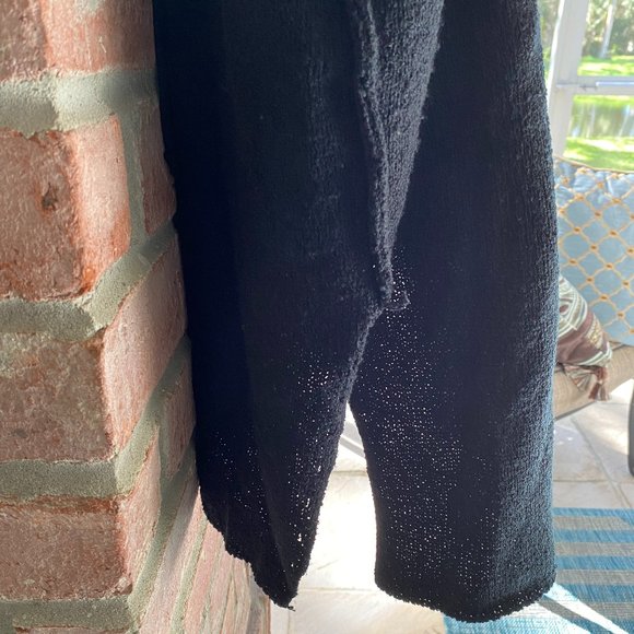 ASTR The Label Black Tunic Sweater M Laceup - Picture 5 of 7